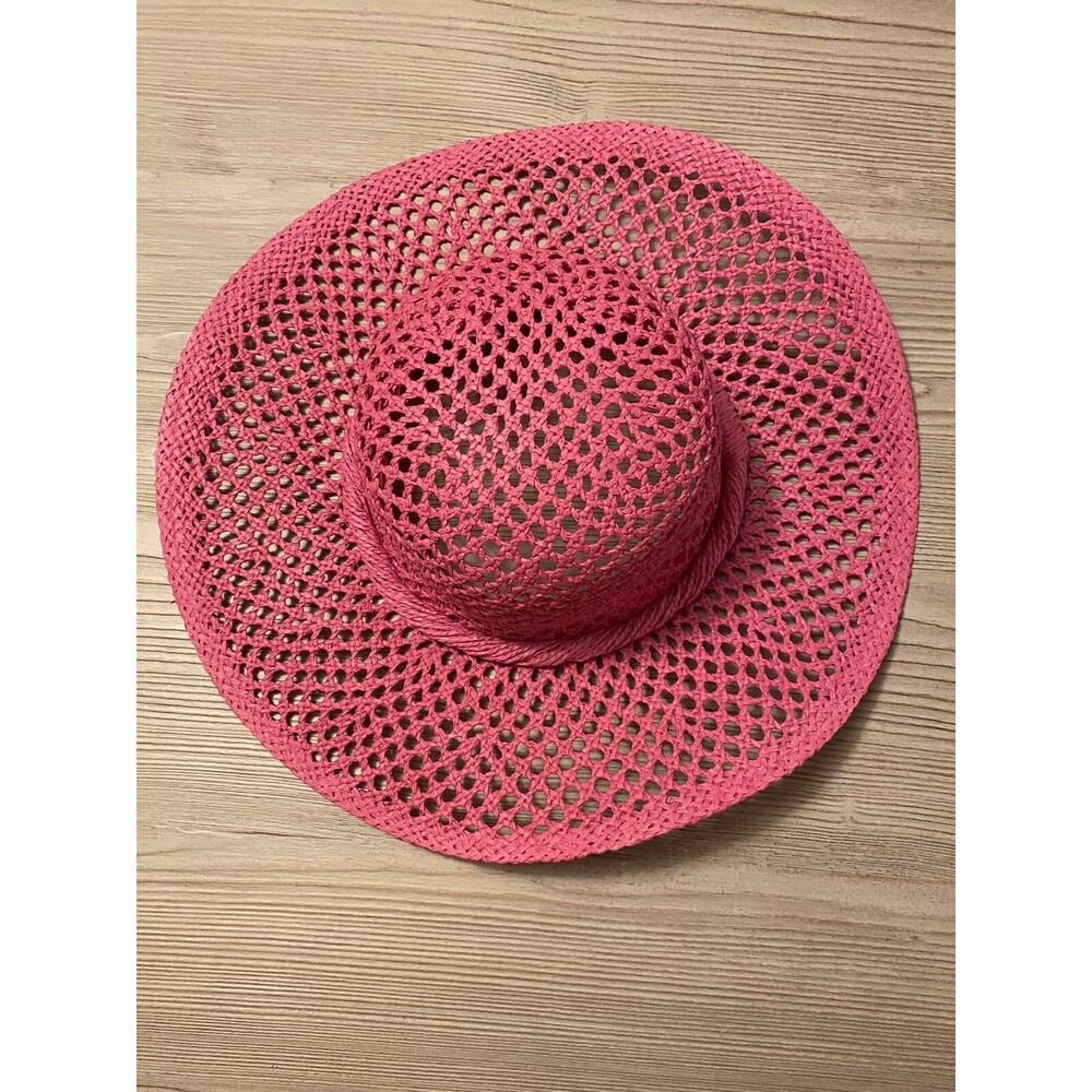 Free People Crochet Paper Sun Hat NWOT